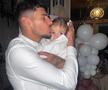 Petrecere în vremea Mondialului: Florinel Coman și Ioana și-au botezat fetița cu nume „pur” » Denis și Vanessa Drăguș au fost nași