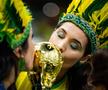 Duelul frumuseților din Qatar » Fanele Braziliei și Serbiei s-au înfruntat pe Lusail