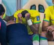 Neymar, în lacrimi pe bancă la Brazilia - Serbia. Foto: Imago