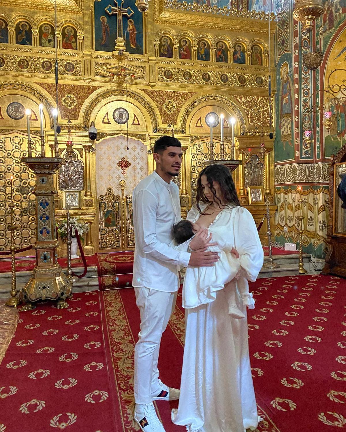 Botez Kasia - Florinel Coman și soția sa Ioana