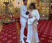 Petrecere în vremea Mondialului: Florinel Coman și Ioana și-au botezat fetița cu nume „pur” » Denis și Vanessa Drăguș au fost nași
