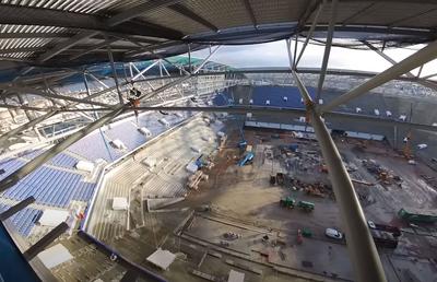 Imagini senzaționale! Stadionul de 634 de milioane de euro din Premier League prinde contur » Va fi inaugurat sezonul viitor