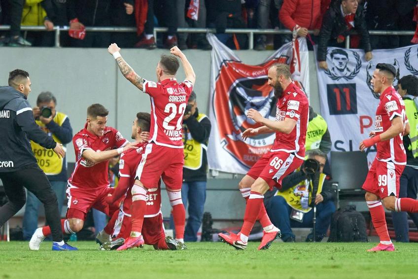 Imaginile bucuriei dinamoviste de la Dinamo - FCSB 2-1, din februarie 2020 / Sursă foto: Arhivă GSP