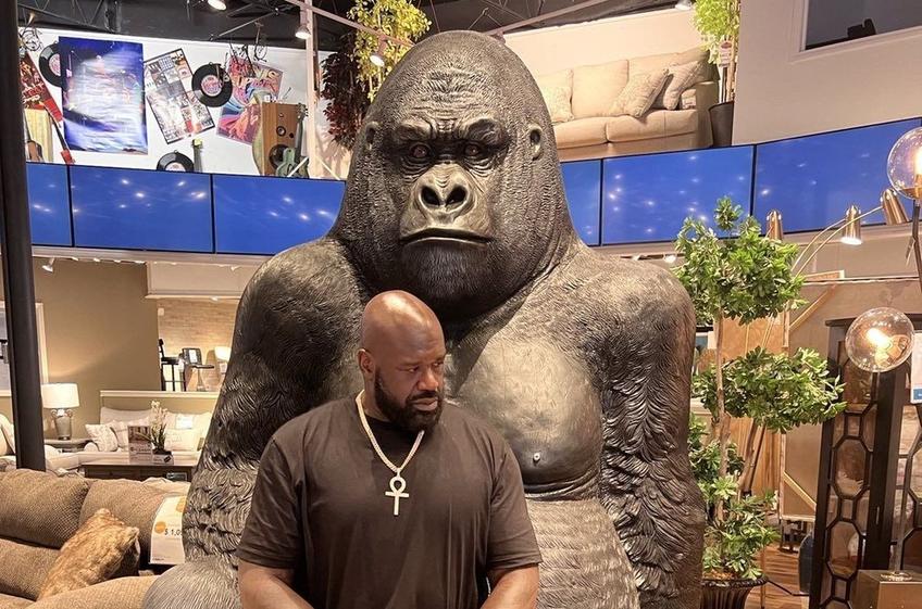 Legendarul Shaquille O'Neal, 51 de ani, a dezvăluit o poveste amuzantă cu o problemă pe care o întâmpină atunci când merge la grădina zoologică: gorilele nu îl plac deloc. Foto: Istagram Shaquille O'Neal