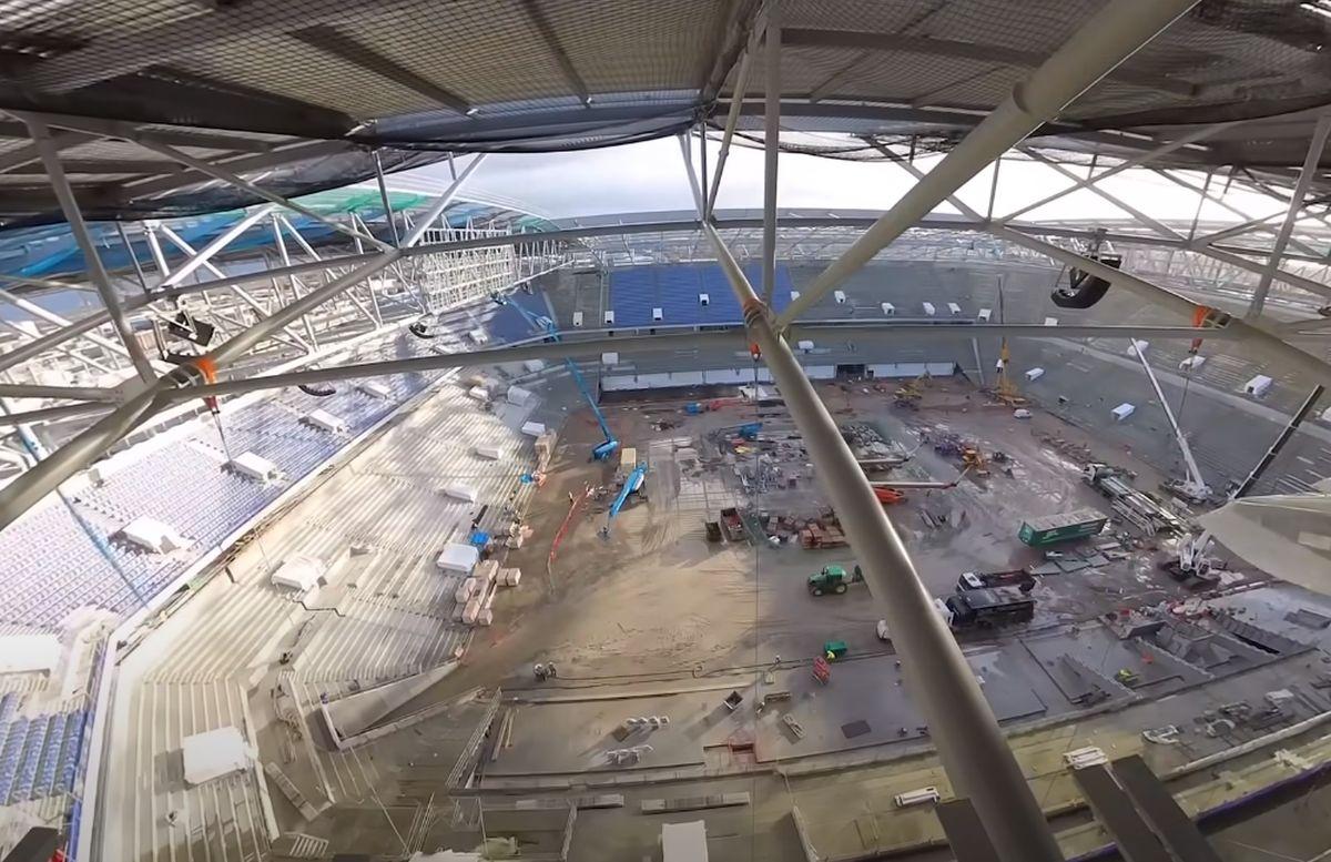 Imagini senzaționale! Stadionul de 634 de milioane de euro din Premier League prinde contur » Va fi inaugurat sezonul viitor