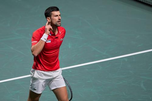 Novak Djokovic după meciul împotriva ălui Cameron Norrie FOTO Imago Imago Images