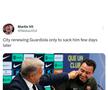 Manchester City i-a prelungit contractul lui Guardiola doar pentru a-l demite câteva zile mai târziu