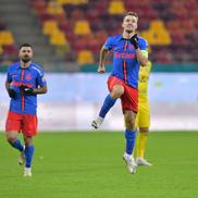 Darius Olaru, în FCSB - Unirea Slobozia, foto: Cristi Preda (GSP)