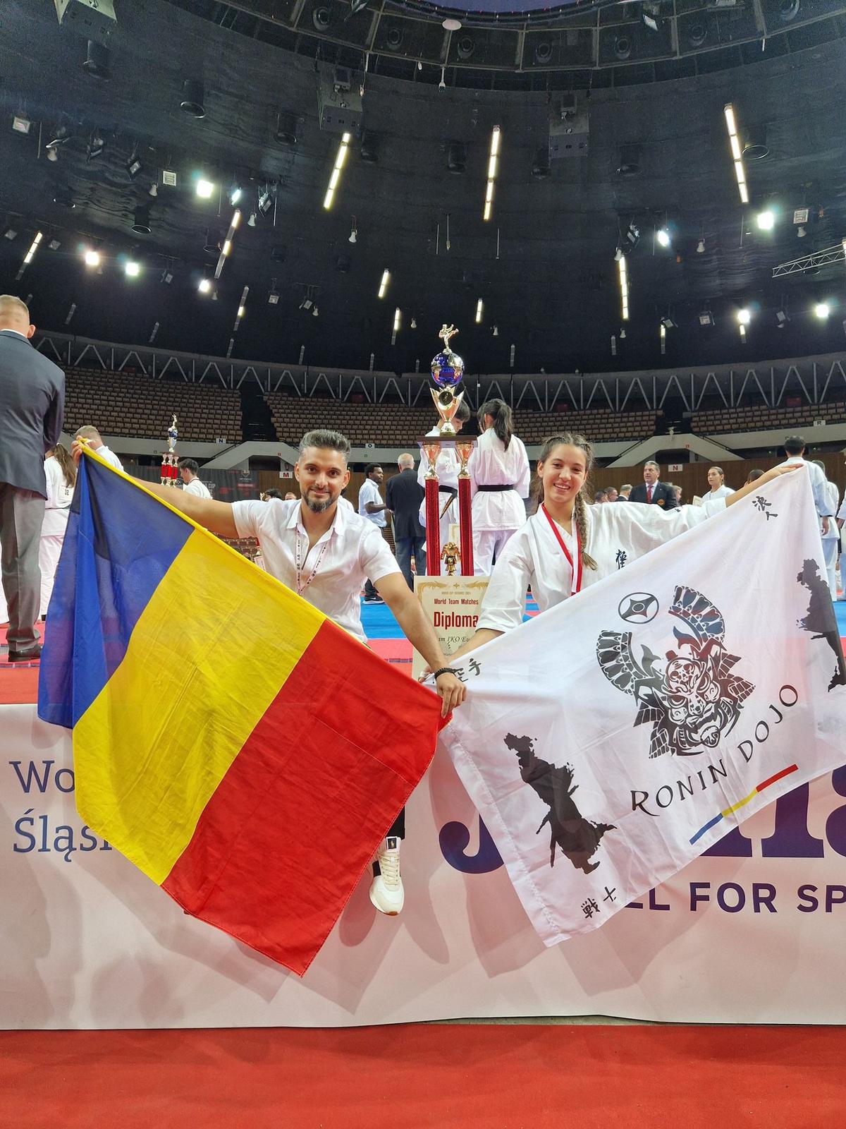 „Trebuie să lași totul la o parte, chiar și școala” » Povestea plină de inspirație a lui Agnes Georgescu, vicecampioană mondială la Karate: „Nu mai dai importanță costurilor”