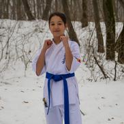 Agnes Georgescu, vicecampioană mondială la Kyokushin Karate