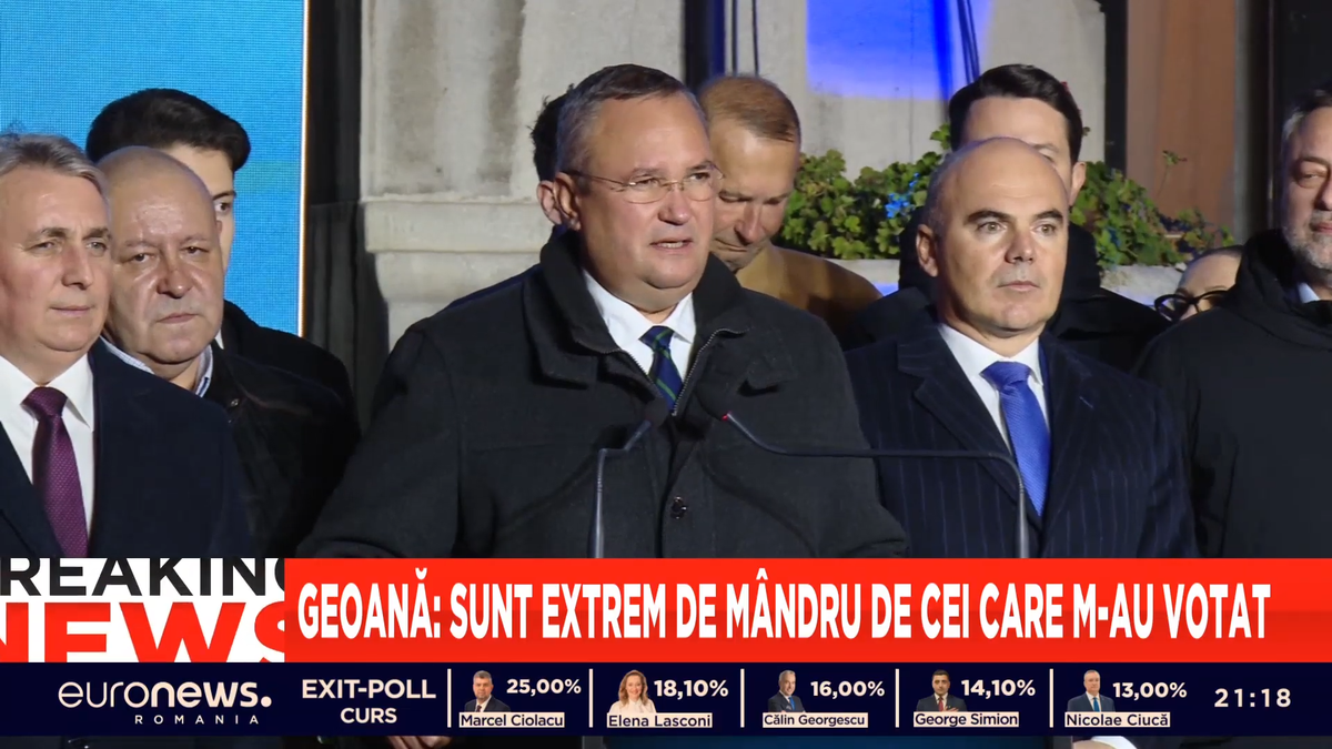 Momente ca în peluză, imediat după apariția exit poll-ului pentru prezidențiale: „Demisia, demisia!”