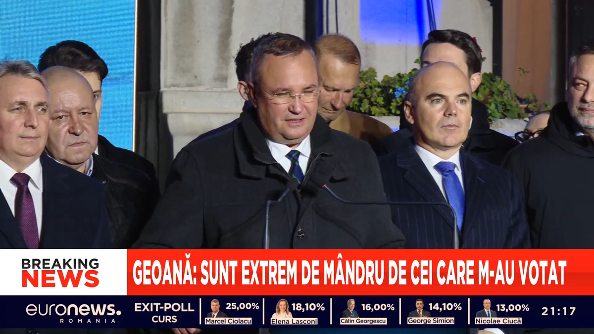 Momente ca în peluză, imediat după apariția exit poll-ului pentru prezidențiale: „Demisia, demisia!”