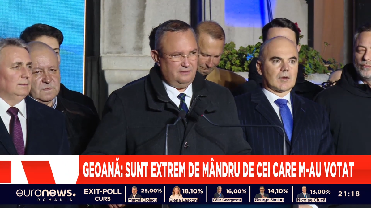 Momente ca în peluză, imediat după apariția exit poll-ului pentru prezidențiale: „Demisia, demisia!”