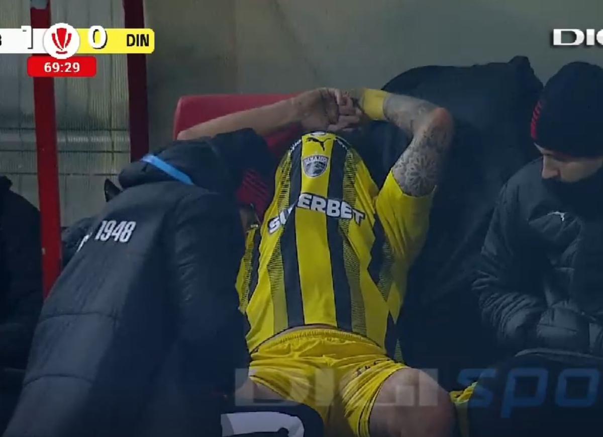 Danny Armstrong s-a accidentat în FC Botoșani - Dinamo
