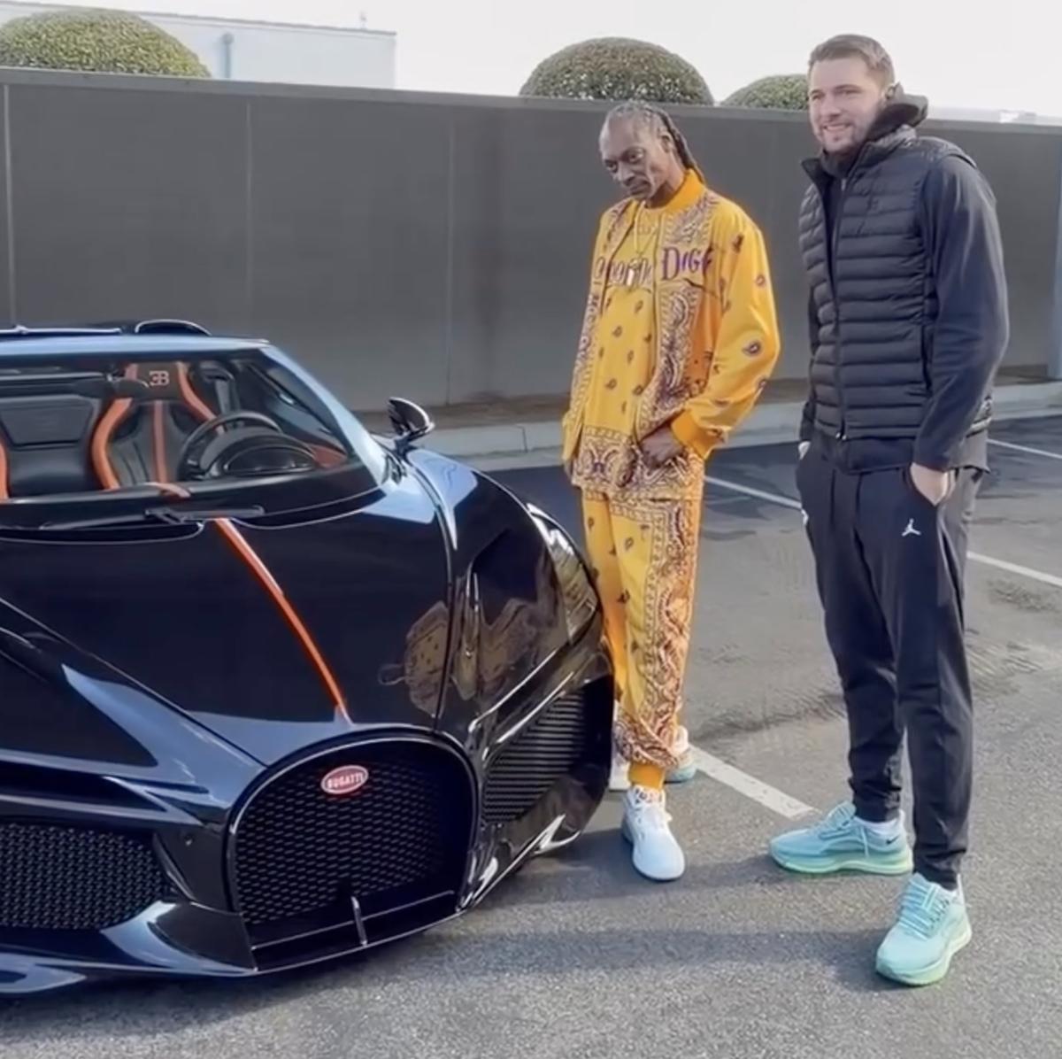 Noul Bugatti al lui Luka Doncic