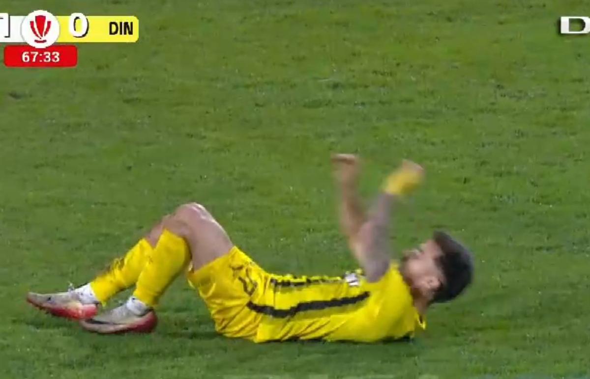 Danny Armstrong s-a accidentat în FC Botoșani - Dinamo