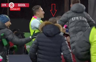 Daniel Pancu explică de ce l-a scos pe Muhar din lot și le răspunde direct rapidiștilor care l-au acuzat că s-a bucurat ostentativ la goluri