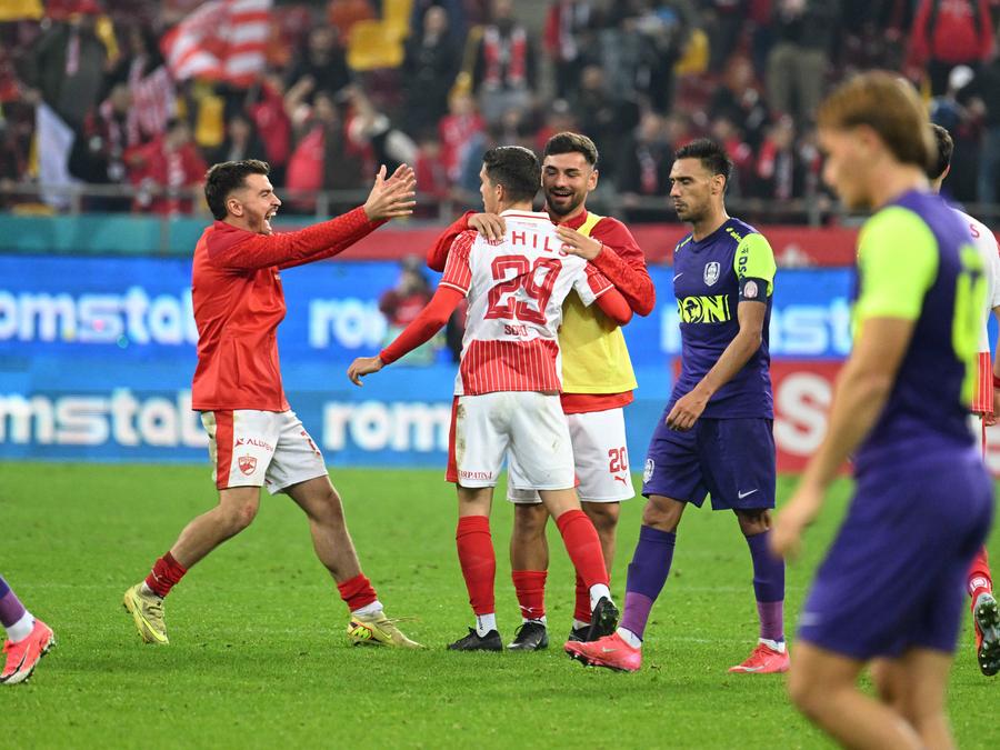 Albero Soro în meciul Dinamo - CFR Cluj (2-1), partidă în care a marcar / Imago Images Titularul lui Dinamo, OUT! Lovitură grea pentru Kopic » Nu a mai făcut deplasarea la Botoșani