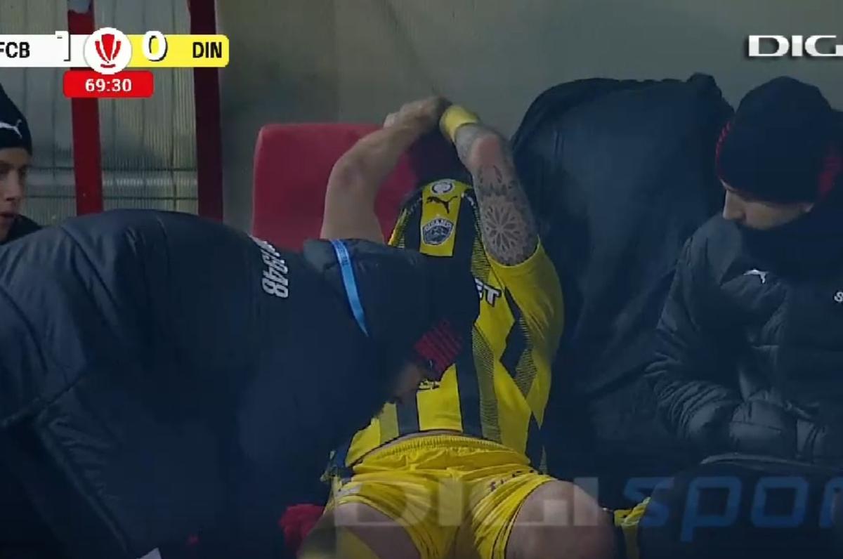 Danny Armstrong s-a accidentat în FC Botoșani - Dinamo