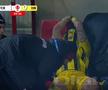 Danny Armstrong s-a accidentat în FC Botoșani - Dinamo // FOTO: captură Digi Sport