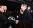 Victor Pițurcă s-a salutat cordial cu Gică Hagi, sub privirile lui Adrian Bumbescu