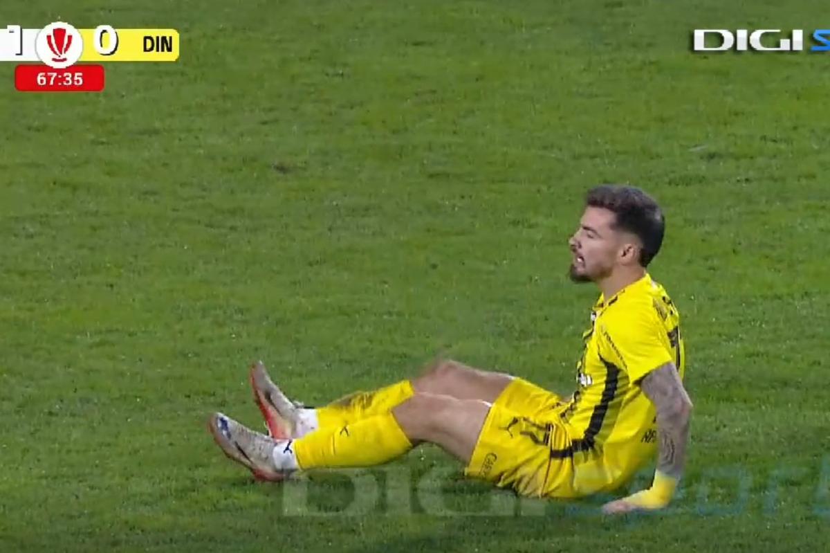 Danny Armstrong s-a accidentat în FC Botoșani - Dinamo