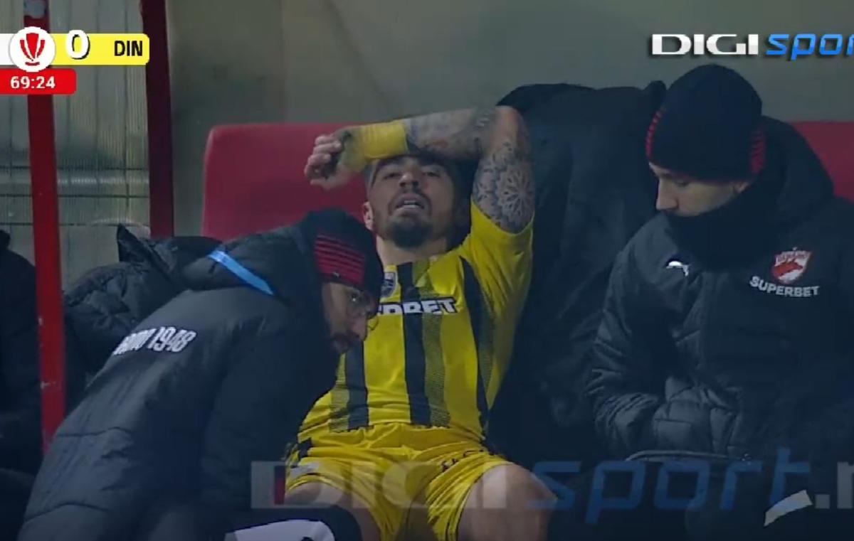 Danny Armstrong s-a accidentat în FC Botoșani - Dinamo