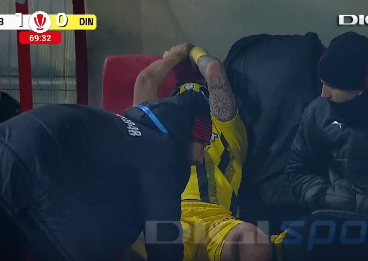 Danny Armstrong s-a accidentat în FC Botoșani - Dinamo