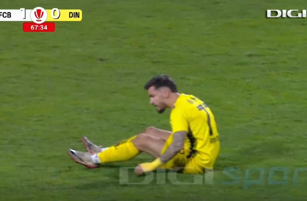 Danny Armstrong s-a accidentat în FC Botoșani - Dinamo