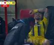 Danny Armstrong s-a accidentat în FC Botoșani - Dinamo // FOTO: captură Digi Sport