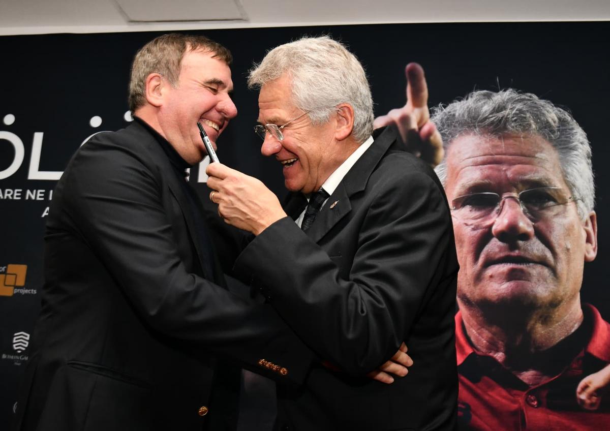 Fotografii memorabile cu gloriile fotbalului românesc