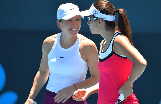 Simona Halep va evolua și la dublu la Australian Open: „Un privilegiu să joc alături de idolul meu”