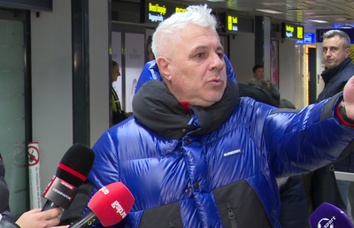 Șumudică nu se dezminte » S-a răstit pe aeroport: „Băi, băi, băi, du-te, bă, de aici cu treningul ăla! N-auzi să te duci de-aici?!”