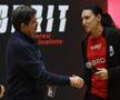 Cristina Neagu și Radu Paraschivescu la finalul întâlnirii FOTO Cristi Preda