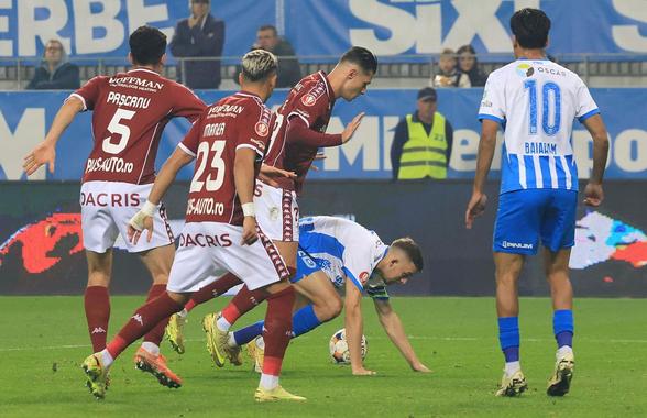 Universitatea Craiova, detronată! Cum arată clasamentul meciurilor directe între primele 6 în Superligă