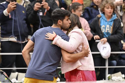 Carlos Alcaraz si Marion Bartoli la Roland Garros FOTO Imago Images