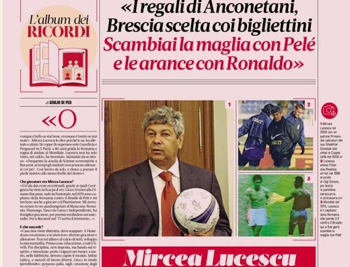 Mircea Lucescu, interviu-eveniment în Italia // foto: X