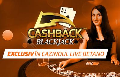 Cashback Blackjack – un nou joc marca Playtech, acum în oferta Exclusivă Betano