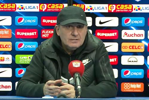 Gică Hagi, la conferința de presă // foto: captură YouTube