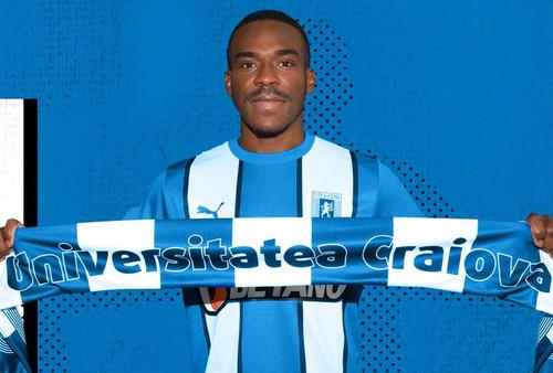 Basilio Ndong a fost prezentat la Universitatea Craiova
