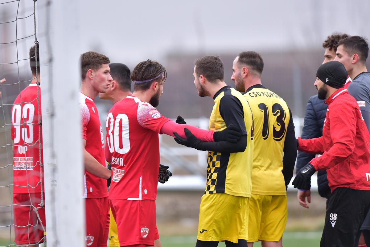 Dinamo - CSO Plopeni, amical la Buftea
