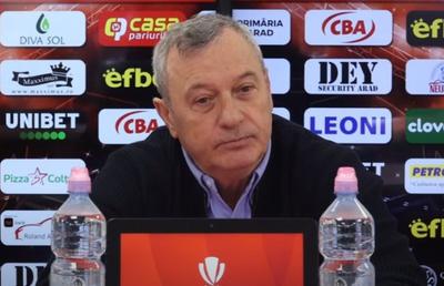 Sepsi nu l-a impresionat pe Rednic » UTA, decimată înaintea partidei cu covăsnenii