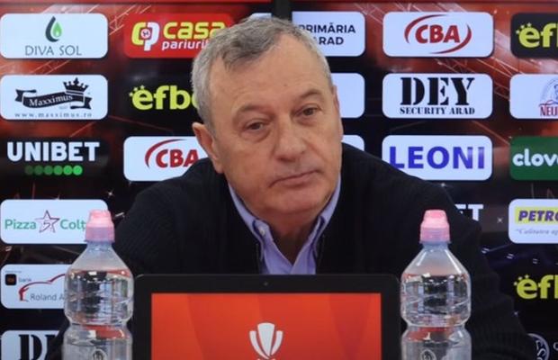 Sepsi nu l-a impresionat pe Rednic » UTA, decimată înaintea partidei cu covăsnenii