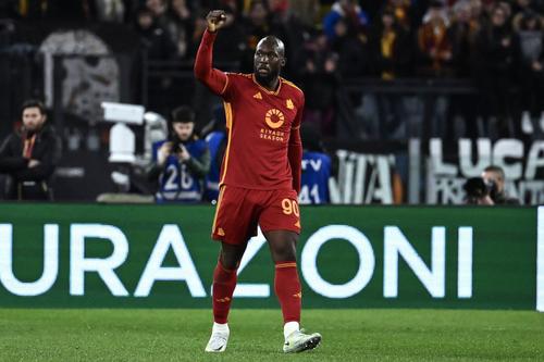 Romelu Lukaku, în tricoul lui AS Roma / Foto: Imago Images