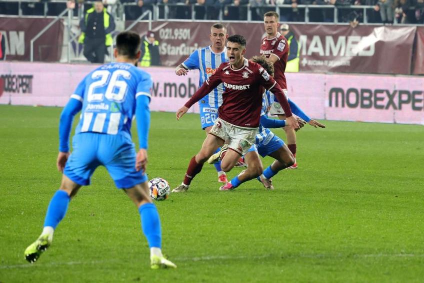Rapid - Universitatea Craiova 1-0. Adrian Iencsi, fostul internațional român, l-a criticat dur pe Alexandru Cicâldău, mijlocașul oltenilor./ foto Ionuț Iordache (GSP)