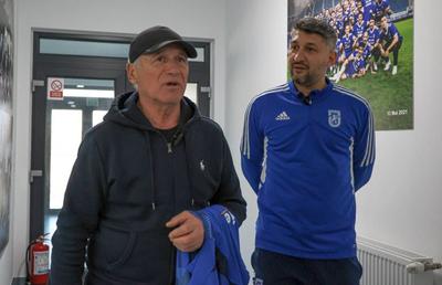 Liță Dumitru, la baza lui FCU Craiova » Imagini din Bănie, după un meci cu 9 goluri