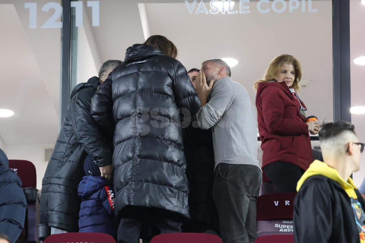 Cu două săptămâni înainte de plecarea în Asia Express cu Tamaș, Alexa a venit cu soția la Rapid - Universitatea Craiova » Imaginile surprinse în Giulești