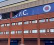 Ibrox Park, stadionul lui Rangers, serios afectat de furtuna Eowyn. Foto: X