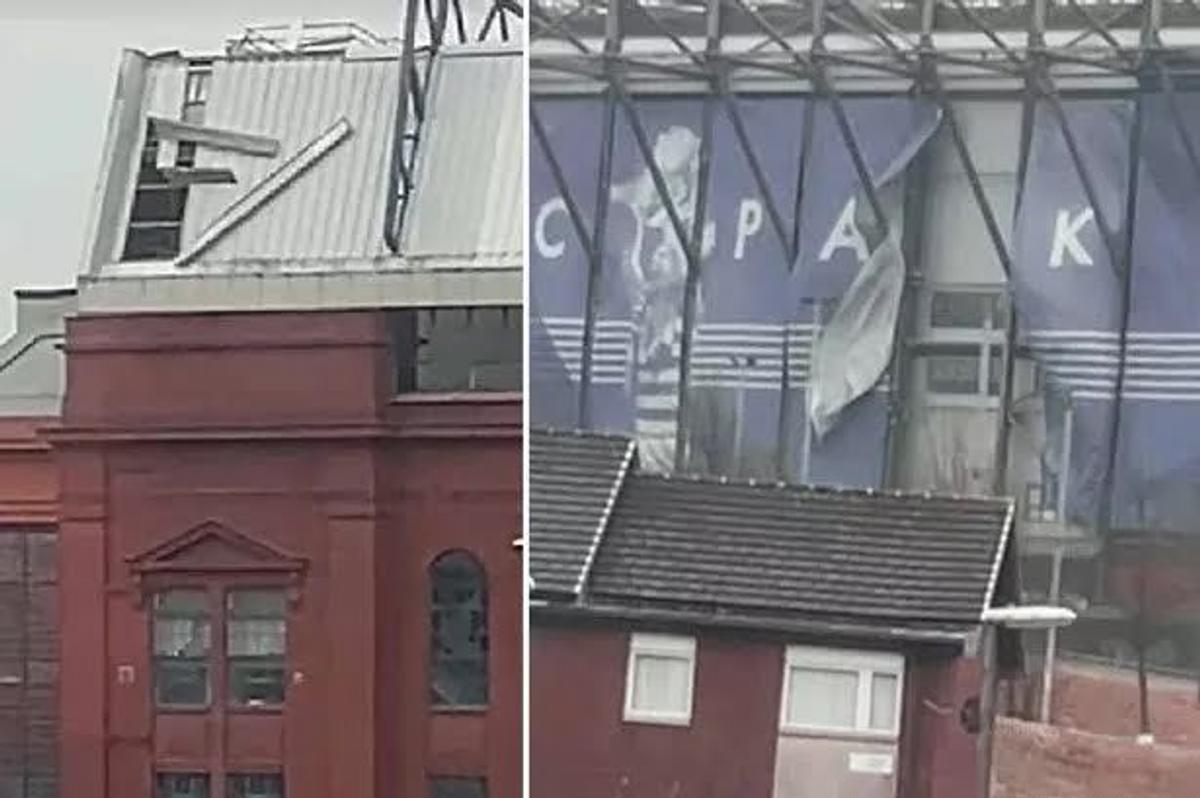 Furtuna Eowyn face ravagii în Marea Britanie! Arenele din Glasgow, serios afectate