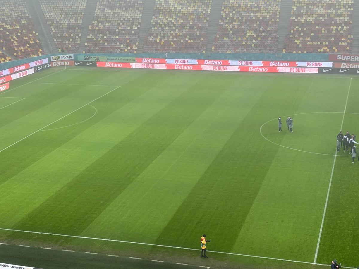 Imagini înainte de FCSB - CFR Cluj, 25 ianuarie 2026